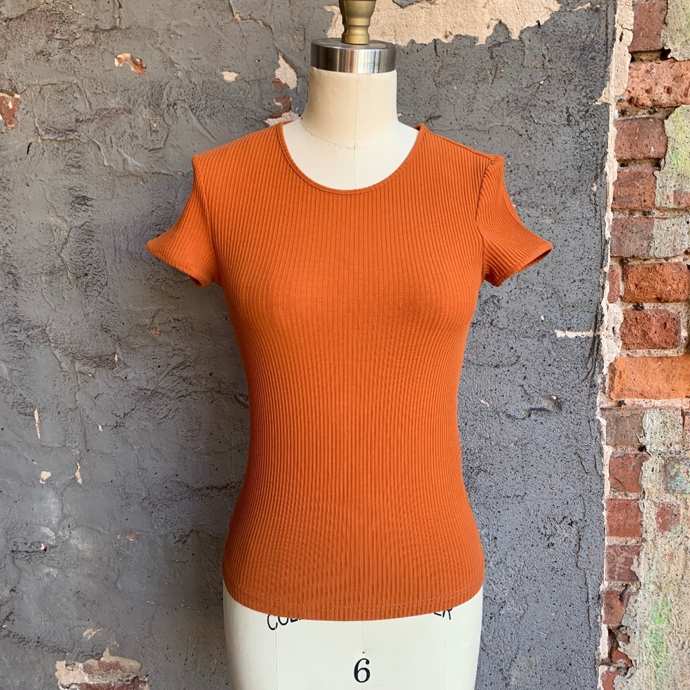 & other stories ribbed top